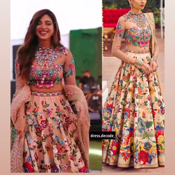 Floral Embroidered Skirt - Picture 1 of 6